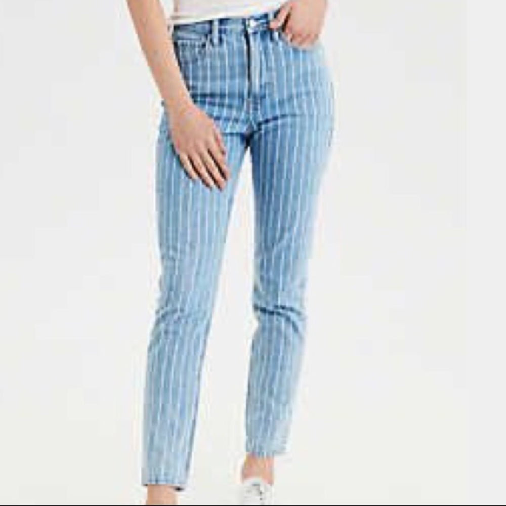 AE striped jeans